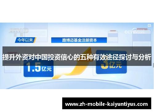 提升外资对中国投资信心的五种有效途径探讨与分析