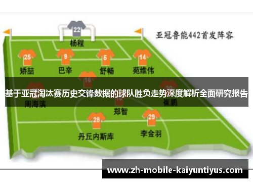基于亚冠淘汰赛历史交锋数据的球队胜负走势深度解析全面研究报告