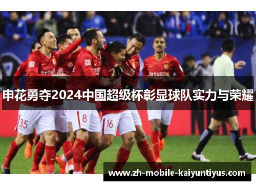 申花勇夺2024中国超级杯彰显球队实力与荣耀